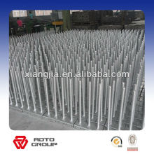 Adjustale solid /hollow Jack base/screw jack for scaffolding in mauritius